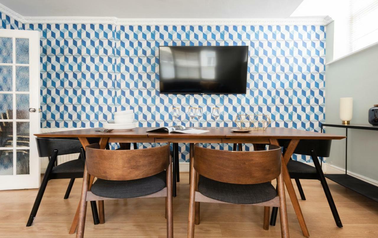 The Kensington Palace Mews - Bright & Modern 6Bdr House With Garage Londres Exterior foto